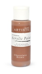 Akrylová barva Artiste, čokoládově hnědá, 59 ml, DOA763247