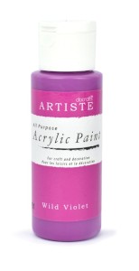 Akrylová barva Artiste, fialová, 59 ml, DOA763223