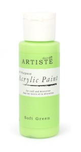 Akrylová barva Artiste, světle zelená, 59 ml, DOA763238