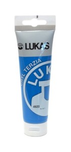 Akrylová barva Lukas, primární modrá, 125 ml