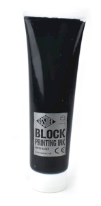 Barva na linoryt 300 ml, černá