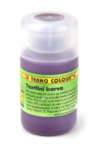 Barva na textil Terno, č. 24, 20 g, tm. fialová