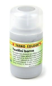 Barva na textil Terno, č. 35, 20 g, sv. šedá