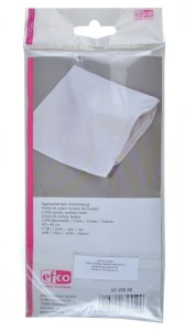 Bavlněný povlak na polštář bílý, 40x40 cm