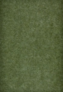 Dekorační plsť 2 mm, 350 g, zelený melír