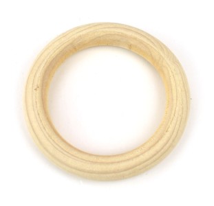 Dřevěný kroužek, 48 mm, 1 ks