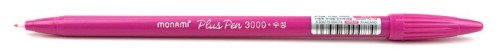 Fine liner Monami plus pen, růžová
