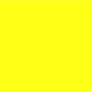 Foamiran, pěnová guma, žlutá, cca 30 x 35 cm, 1 ks