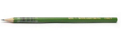 Grafitová školní tužka 1703  č. 3, zelená