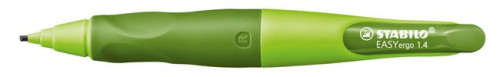 Grafitová tužka pro leváky Stabilo Easy Ergo, 1,4 mm, zelená