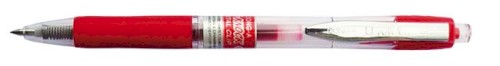 Kuličkové gelové pero U-Knock, 0,5 mm, červené