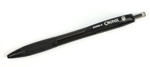 Kuličkové  pero Cronix, 0,7, černé