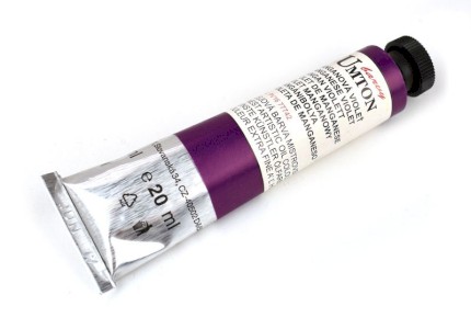 Olejová barva Umton č.16, 20 ml, manganová violeť