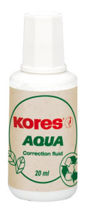 Opravný lak Kores Aqua, 20 ml