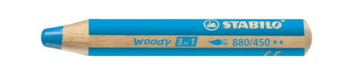 Pastelka Woody Stabilo, silná, sv. modrá 880/450