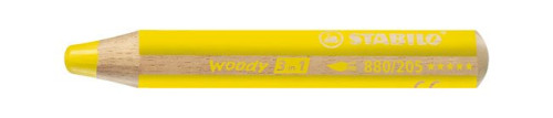 Pastelka Woody Stabilo, silná, žlutá 880/205