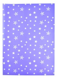 Pergamenový papír, modrý s hvězdami, A4, 115g
