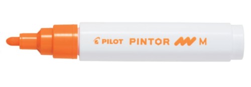 Pilot Pintor akrylový popisovač M, oranžová