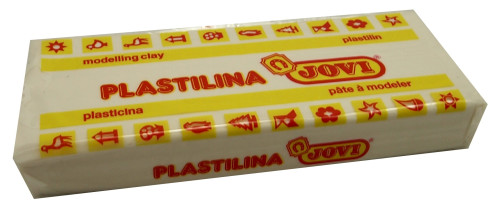 Plastelína Jovi 71 / 01, 150 g, bílá