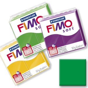 Polymerová hmota Fimo Soft, zelená č.53