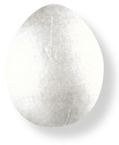 Polystyrenové vejce, 6 cm