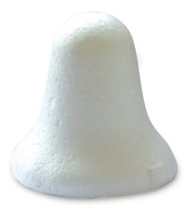 Polystyrenový zvonek, výška 6 cm