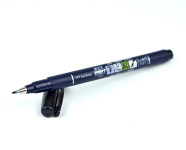 Popisovač na kaligrafii Fudenosuke Brush pen Hard