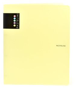 Pořadač PP A4 4kr. Pastelini žlutá