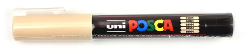 Posca 1M akrylový popisovač, béžový