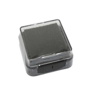 Razítkovací polštářek mini, 3 x 3 cm, černý