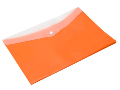 Spisový obal s drukem a kapsou Arches A4, oranžový