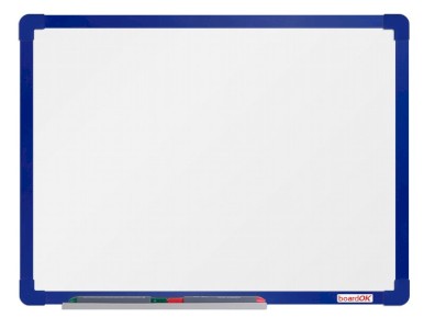 Tabule lakovaná boardOK 60x45 cm, rám modrý