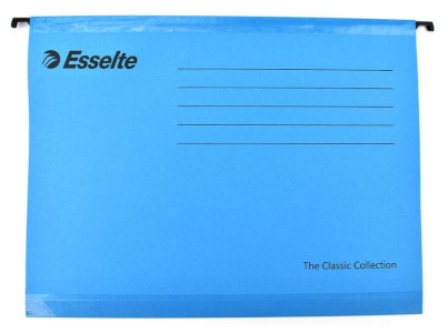 Závěsné desky Esselte Classic - modré
