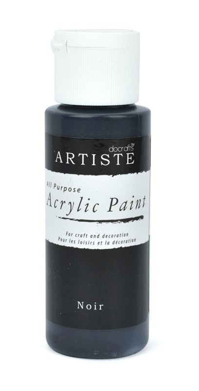 Akrylová barva Artiste, černá, 59 ml, DOA763259