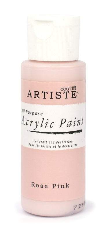 Akrylová barva Artiste, světle růžová, 59 ml, DOA763221