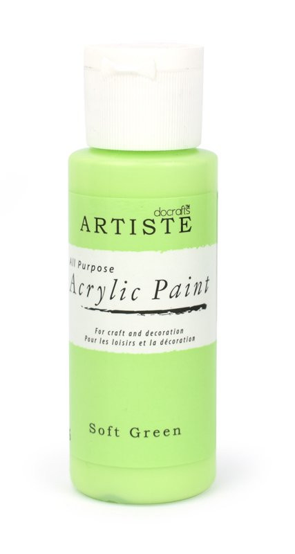 Akrylová barva Artiste, světle zelená, 59 ml, DOA763238
