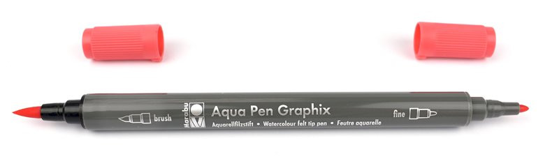 Aqua Pen Graphix, růžovočervená
