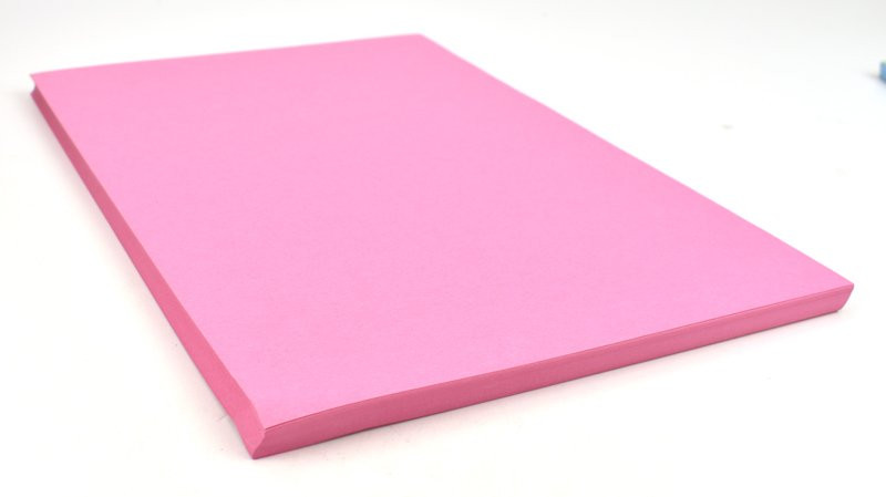 Barevný papír pro výtvarné účely A3/100listů/80g, růžový, EKO - 1