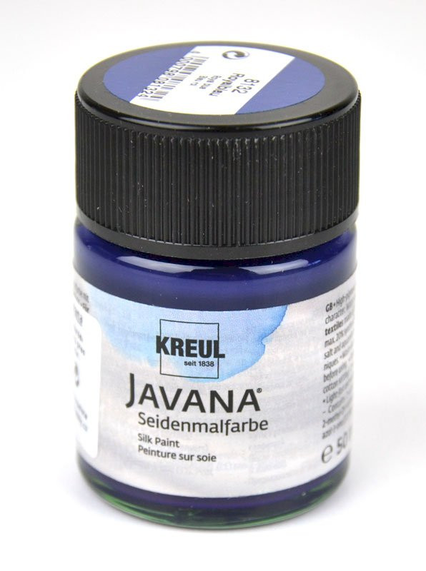 Barva na hedvábí Javana, 50 ml, č. 32, královská modř