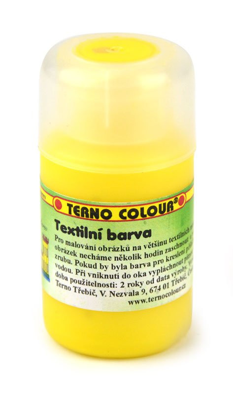 Barva na textil Terno, č. 04, 20 g, sv. žlutá