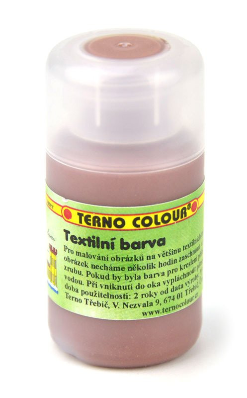 Barva na textil Terno, č. 09, 20 g, sv. hnědá