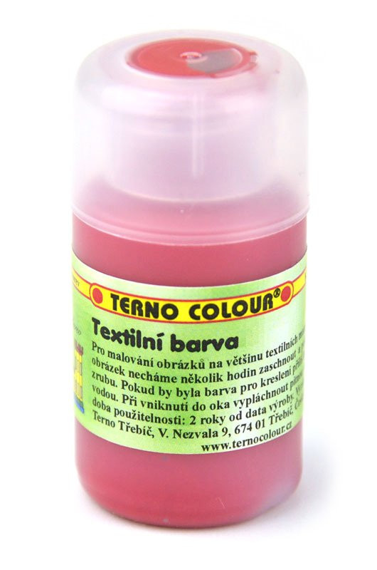 Barva na textil Terno, č. 16, 20 g, červená