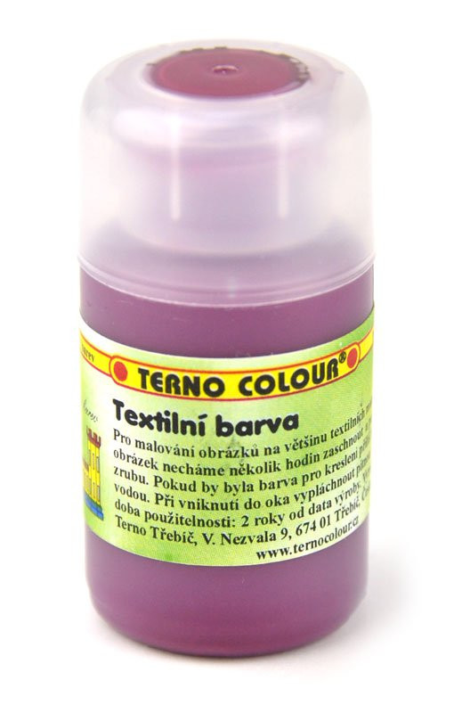 Barva na textil Terno, č. 17, 20 g, vínová