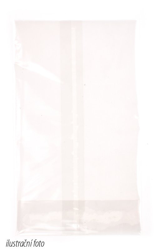 Celofánový sáček, ploché dno 120 x 250 mm