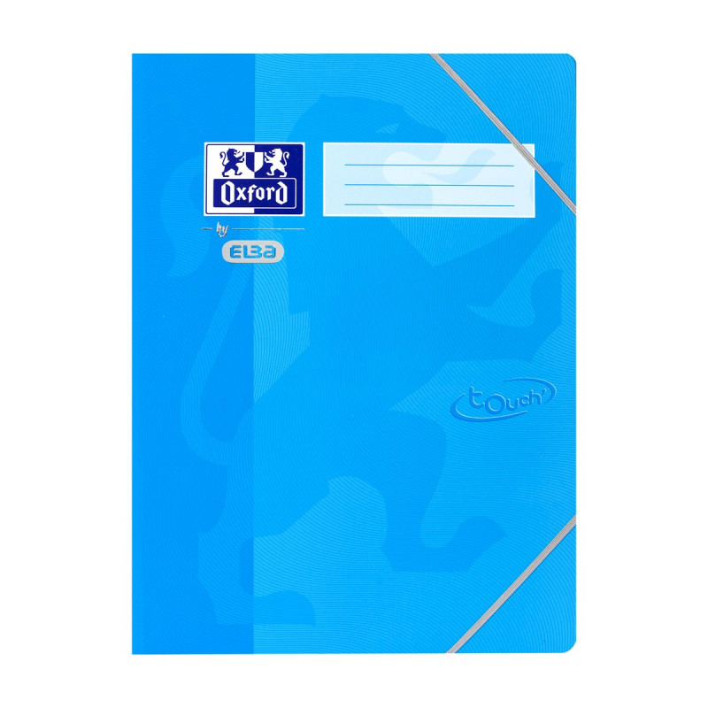 Desky na dokumenty A4, Soft touch, modré