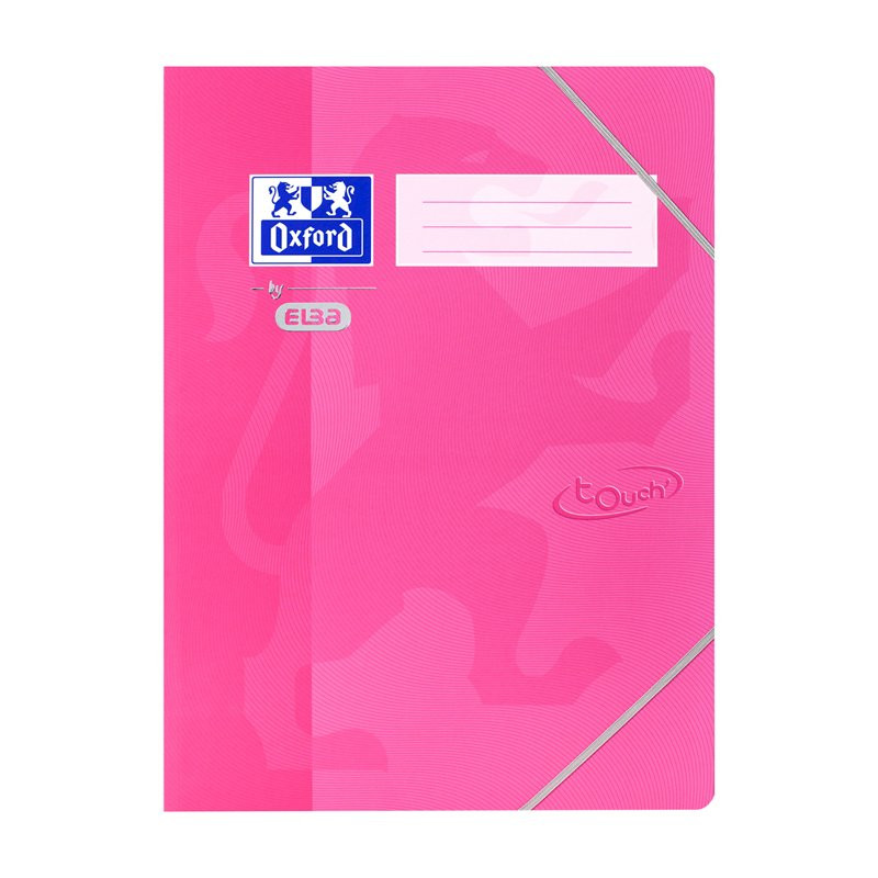 Desky na dokumenty A4, Soft touch, růžové