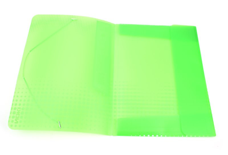 Desky na dokumenty NEON, zelené A4 - 1