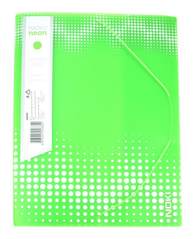 Desky na dokumenty NEON, zelené A4