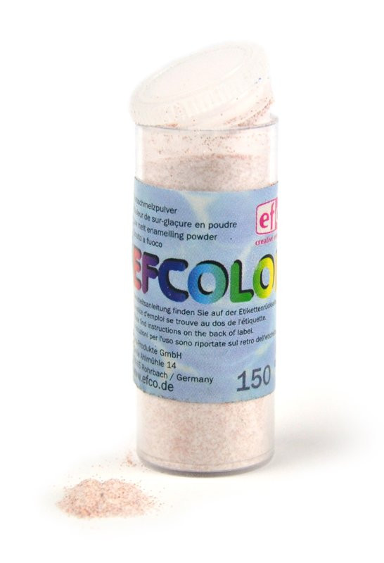 Efcolor smaltovací pudr, glitter, měděný, 10 ml, č. 0393