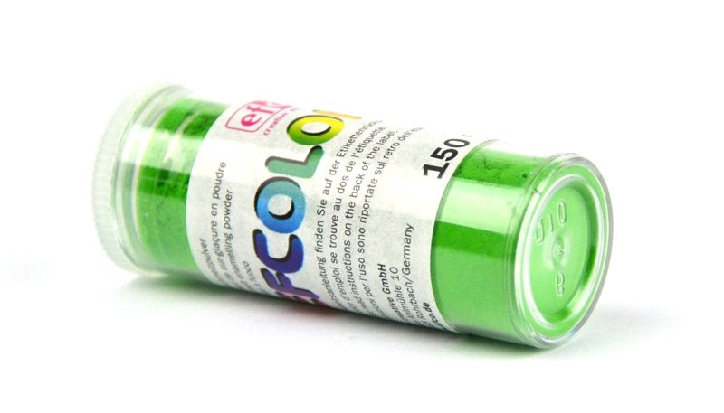 Efcolor smaltovací pudr, jarní zeleň, neprůhledný, 10 ml, č. 0061 - 1